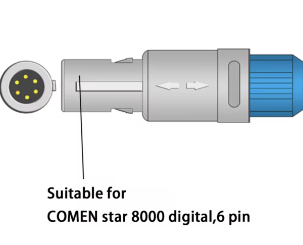 comen spo2 probe adult